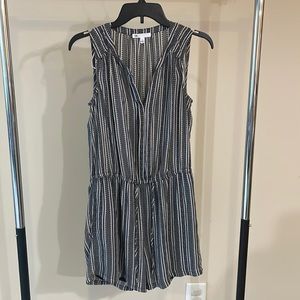 DR2 Romper, Small, Colors: Black & White